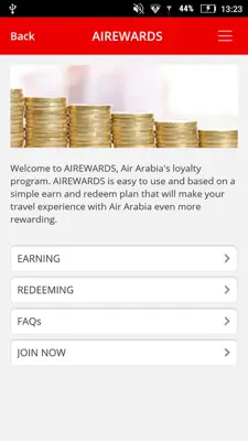 Air Arabia android App screenshot 11