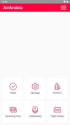 Air Arabia android App screenshot 1