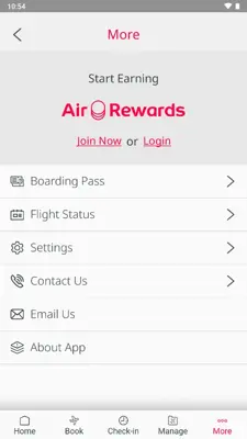 Air Arabia android App screenshot 2