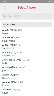 Air Arabia android App screenshot 5