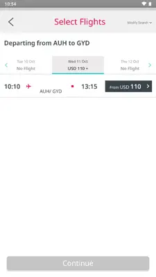 Air Arabia android App screenshot 8